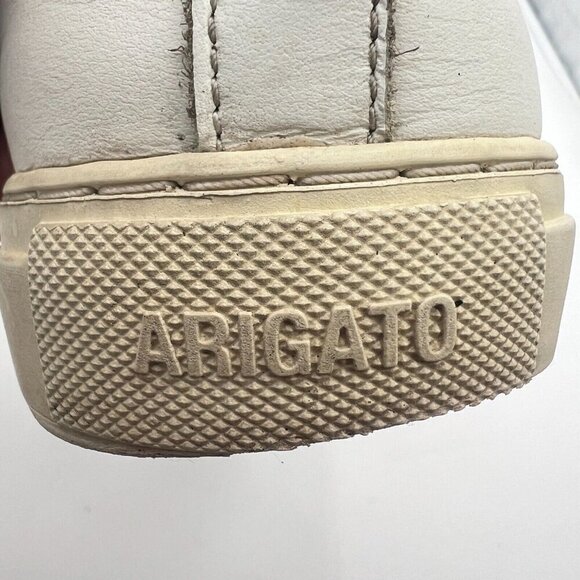 Axel Arigato Clean 90 Women Sz 7.5 White Leather Grey Suede Low Top Casual Shoes - Picture 13 of 14